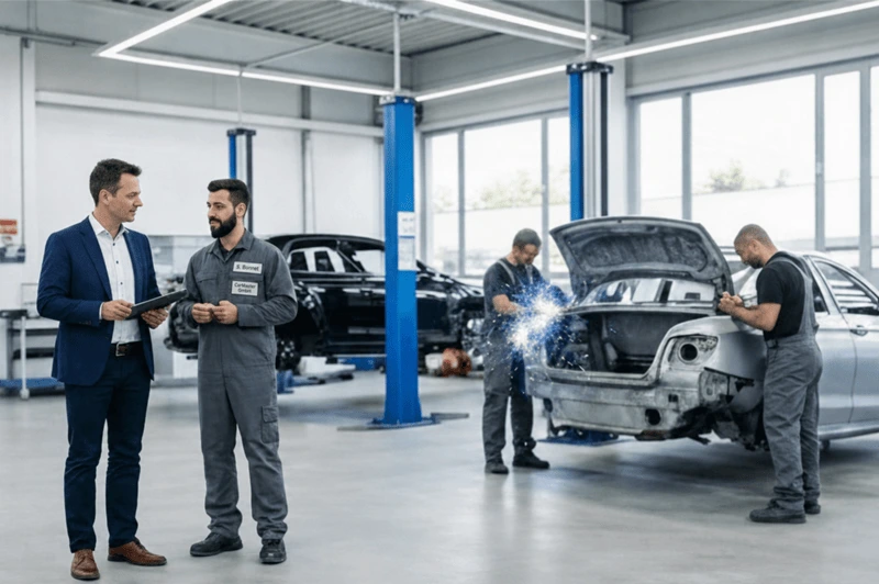 CoatingPartners GmbH - Karosserie- und Lackierbranche - Beratung - Rückhalt